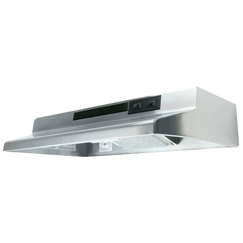 air king ad series under cabinet range hoods stainless steel|under cabinet range hood white.